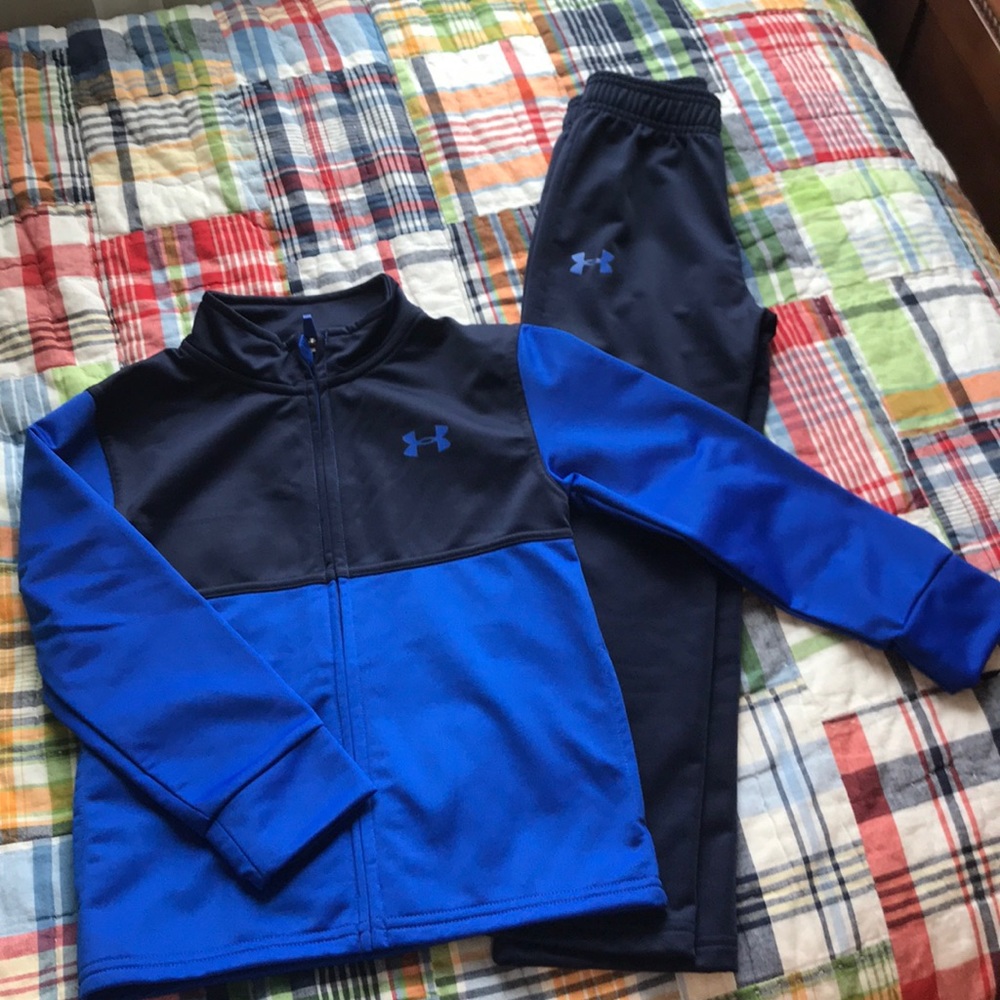 Boys matching Under Armour Set, EUC Worn 1x